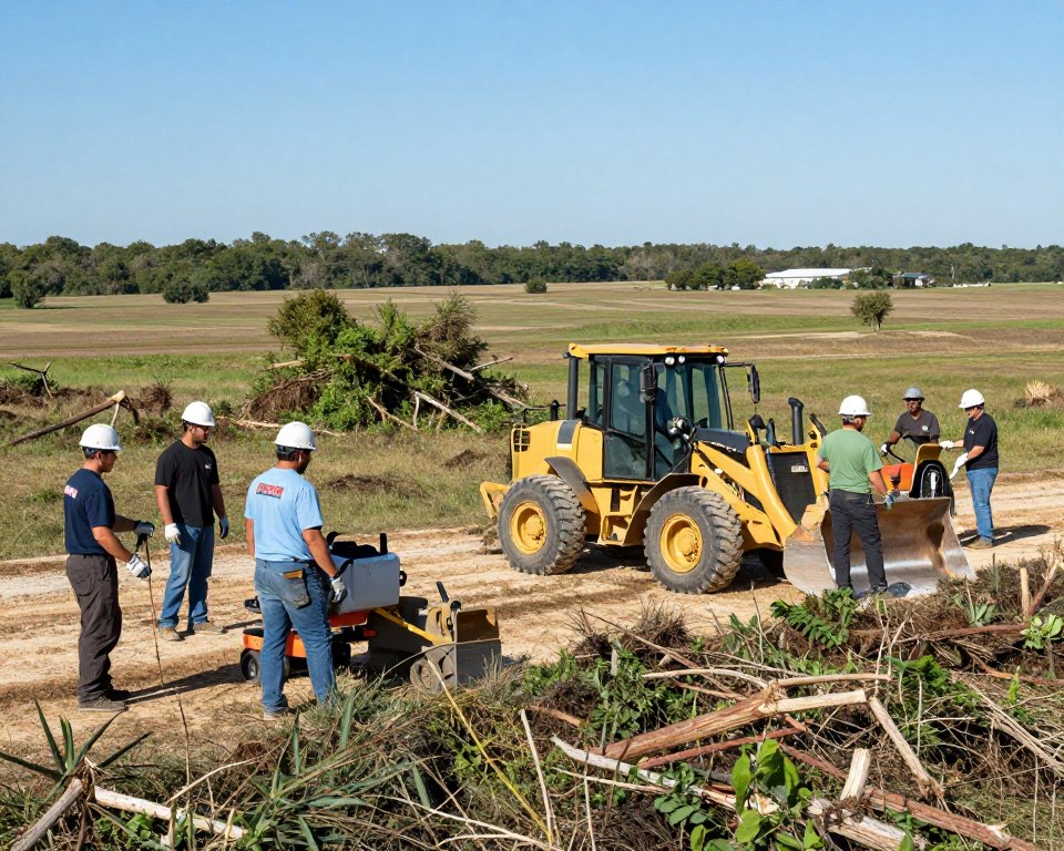 Land Clearing In Eagle Mountain TX