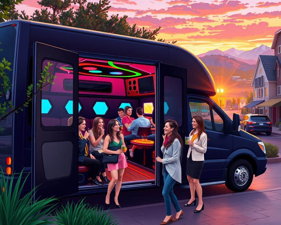 Charter Bus Niwot Colorado